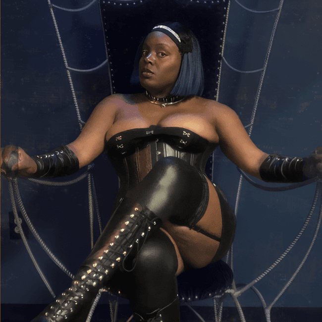 Queen Ana Blue, performer at FemDom Gala 2026